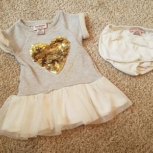12m Juicy Couture Sweater dress & Bloomers